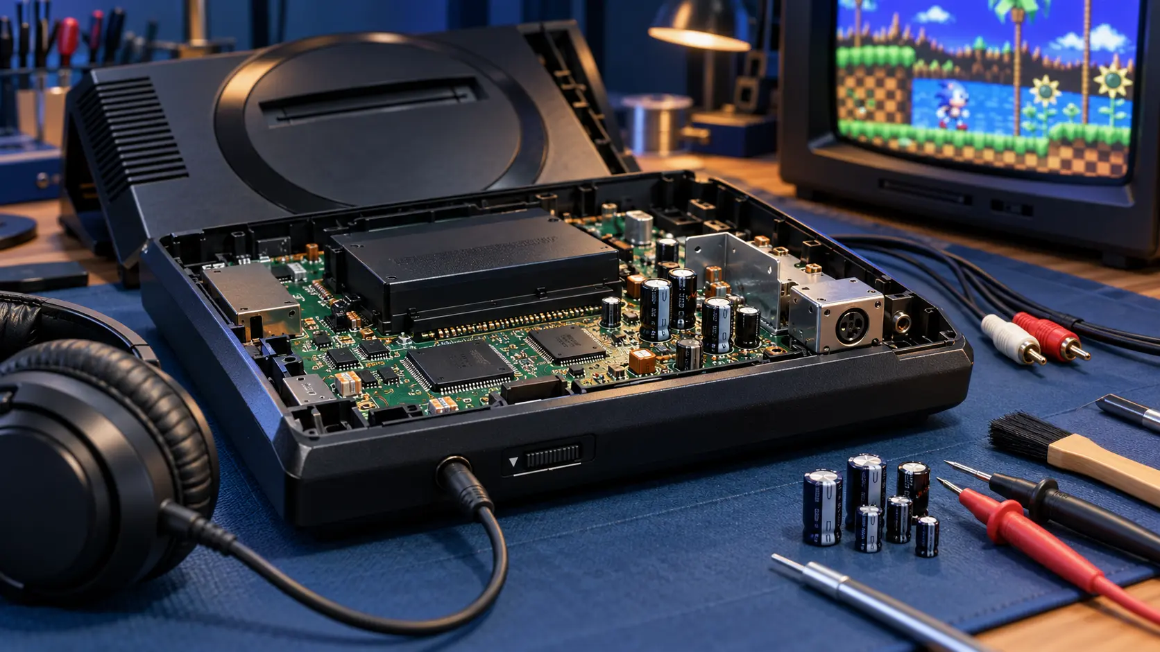 Mega Drive No Sound? What to Check Before a Recap