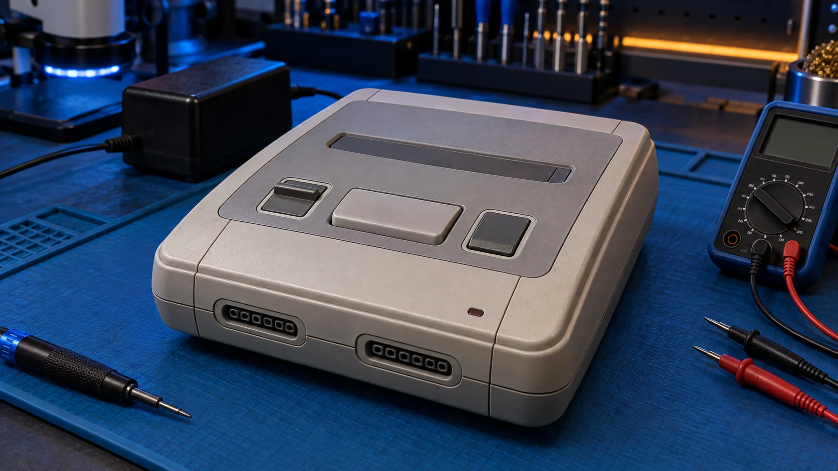 SNES Won't Turn On? Power Supply, Socket and Cartridge Checks