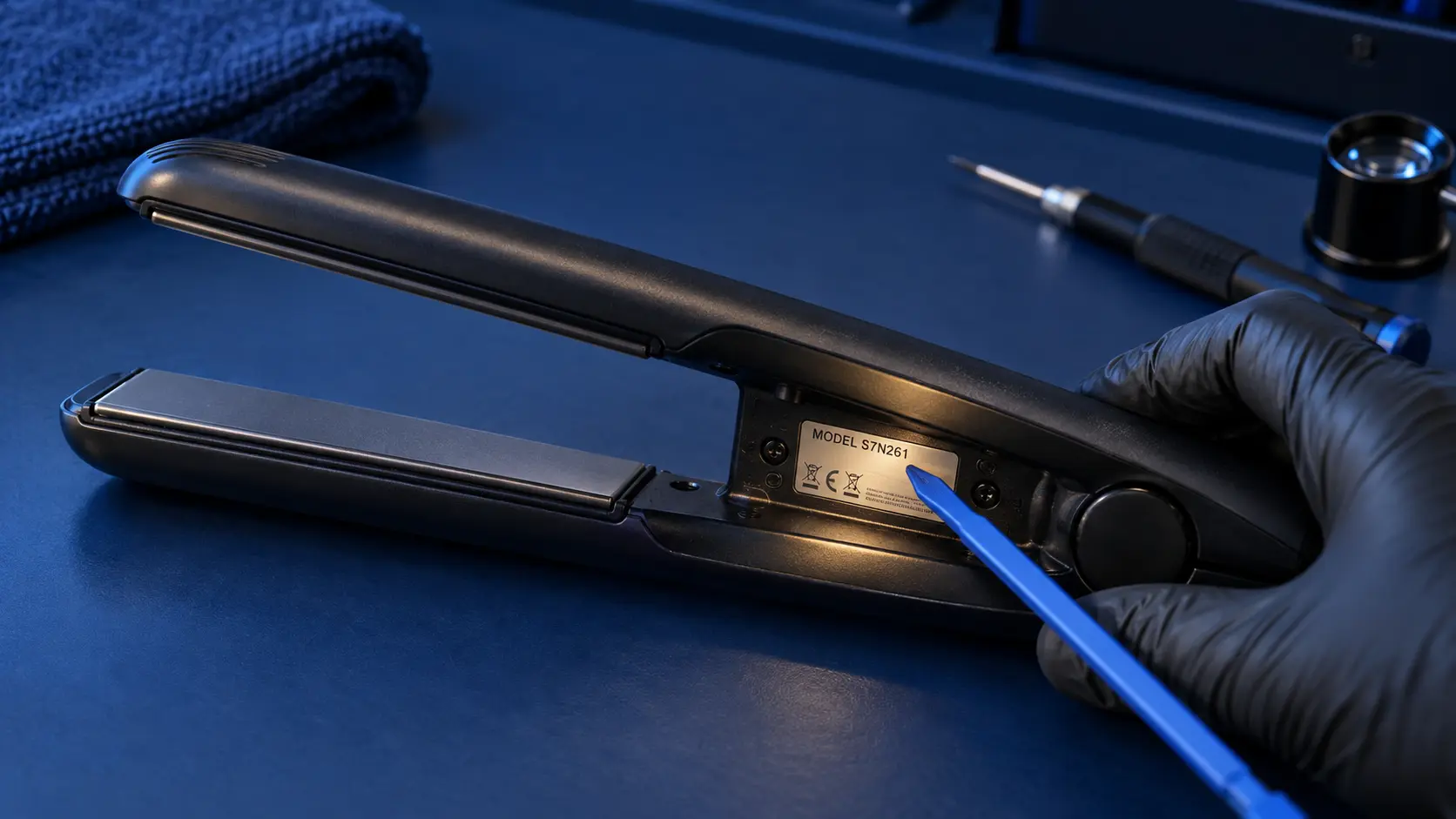How to find your GHD model number