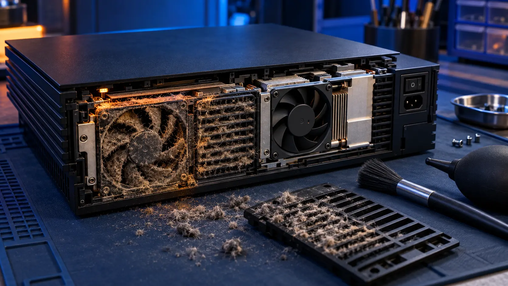 PS2 Fan Loud or Overheating? What to Check