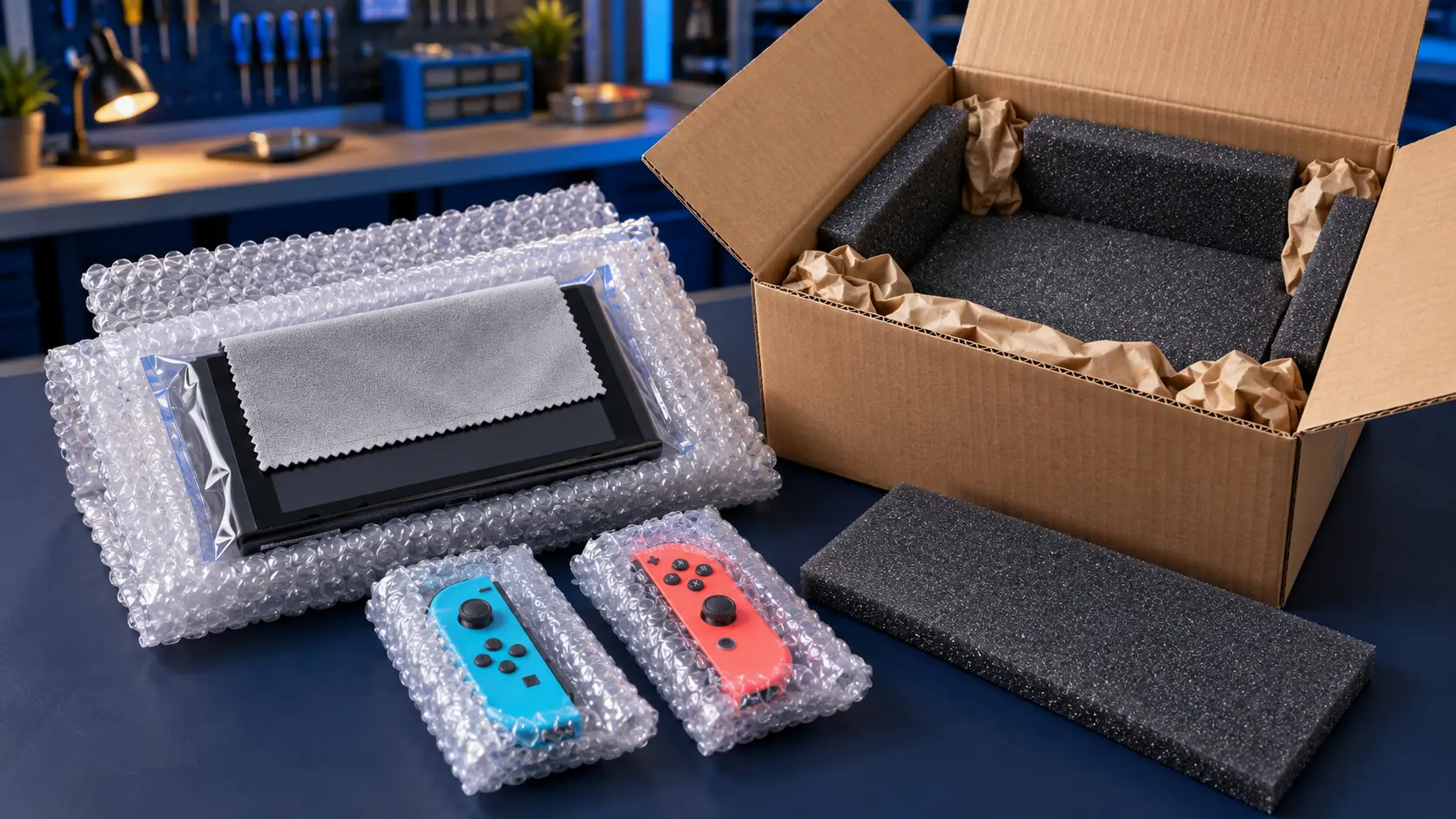 How to Pack a Nintendo Switch for Posting