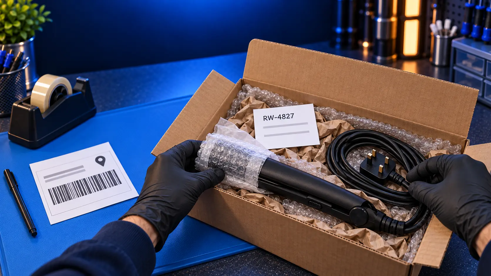 How to Pack Your Cloud Nine for a Postal Repair