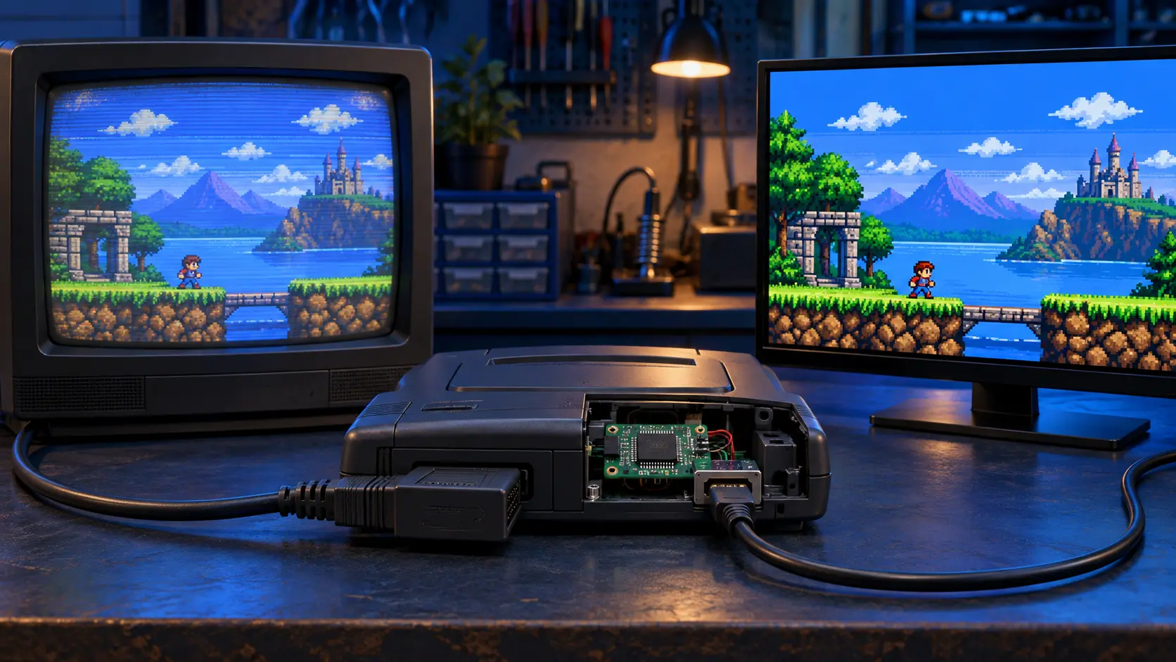 RGB SCART vs HDMI Mod: An Honest Comparison