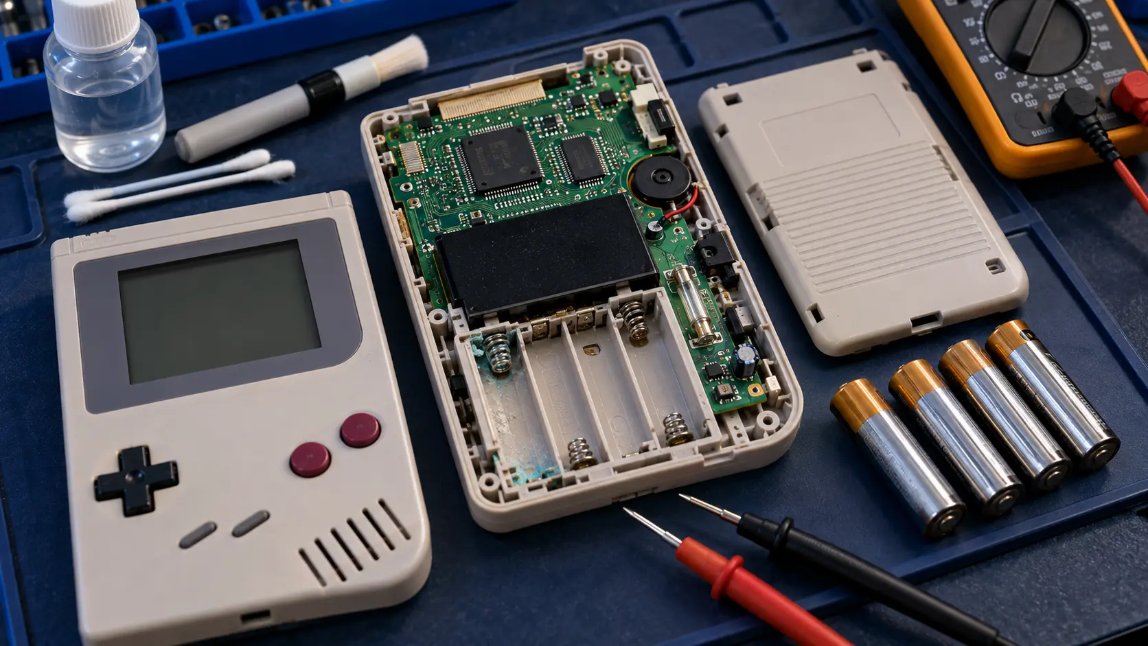 Game Boy won't turn on? What to check first