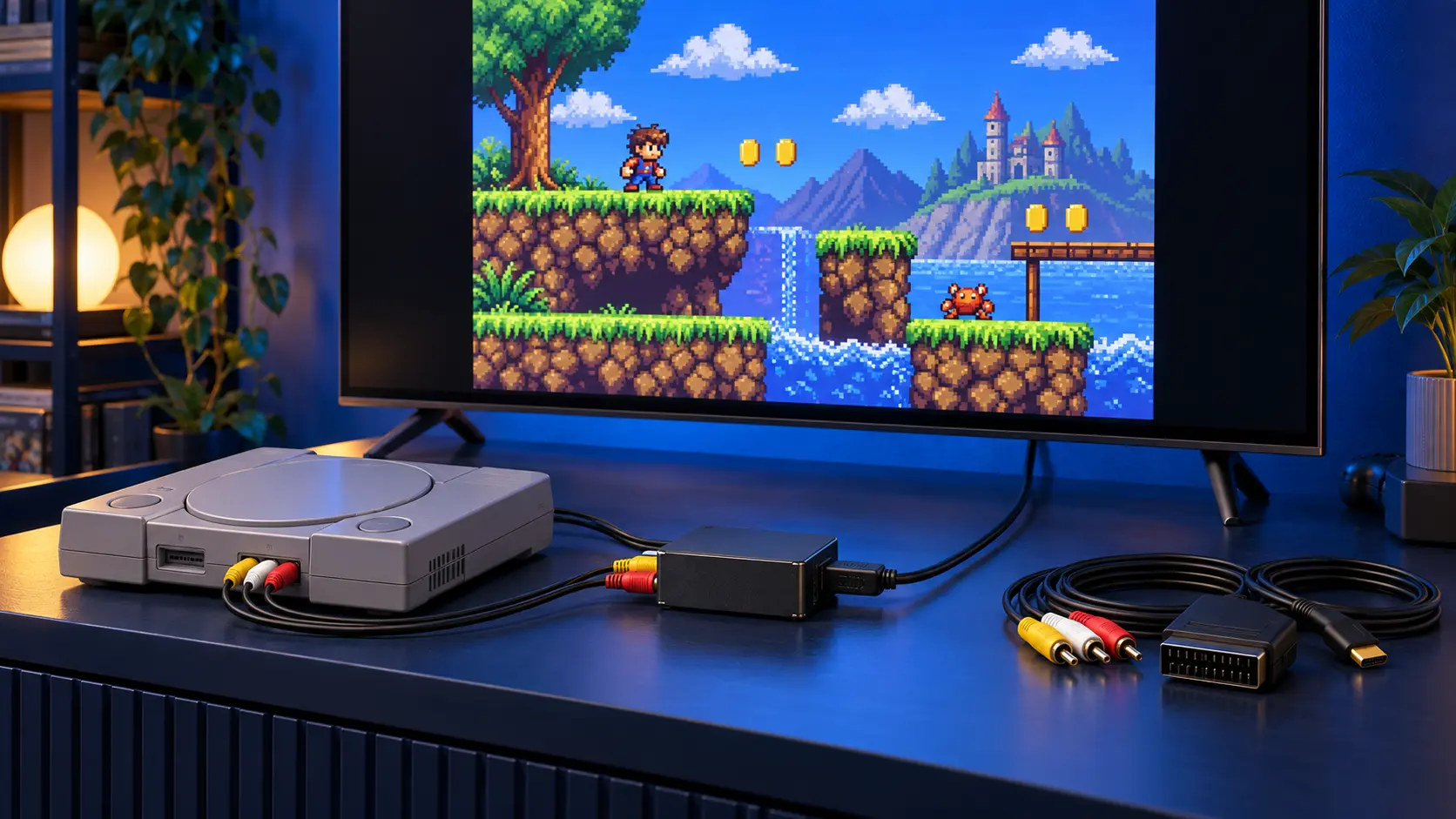 How to Connect a Retro Console to a Modern TV