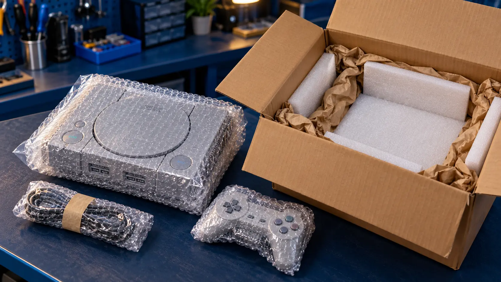How to Pack a Retro Console for Posting