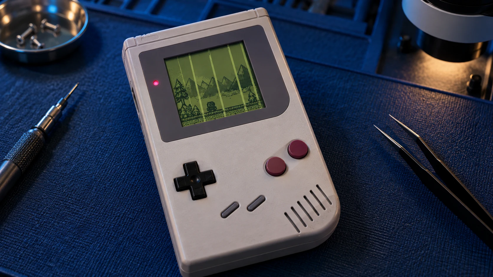 Vertical lines on a Game Boy screen: what causes them and what can be done