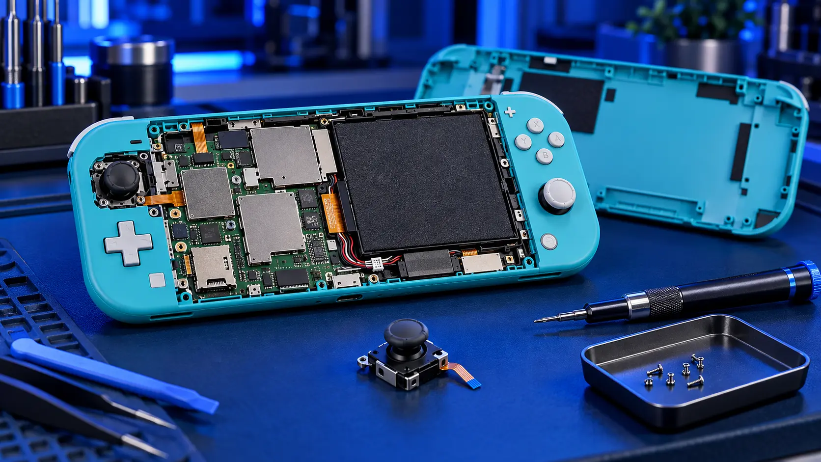 Switch Lite Stick Drift Repair: Hall Effect Upgrade