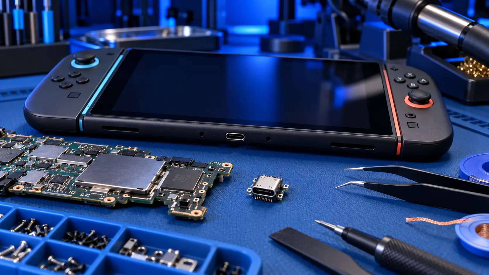 Nintendo Switch 2 Charging Port Repair