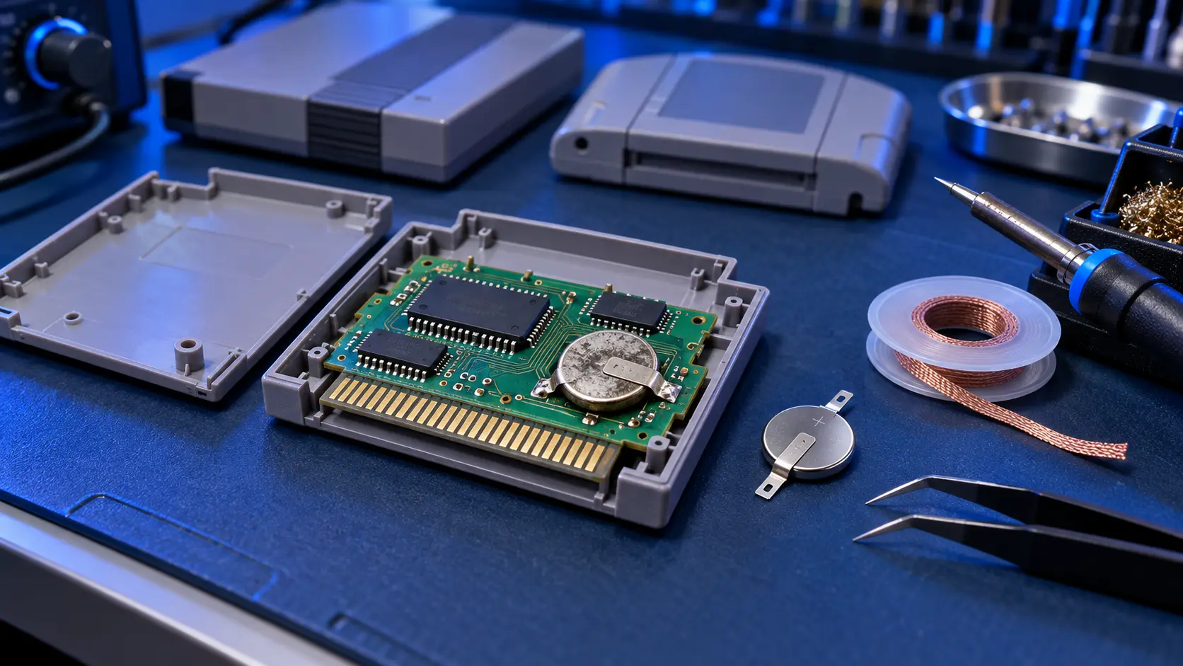 Cartridge Save Battery Replacement