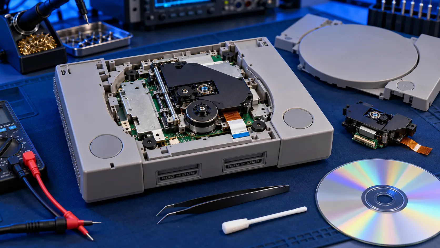 PS1 Not Reading Discs: Laser Replacement and Drive Service