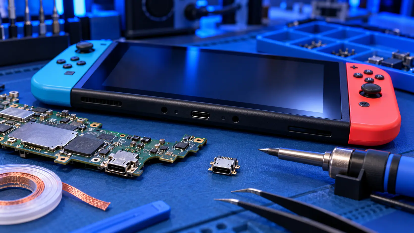 Nintendo Switch Charging Port Repair