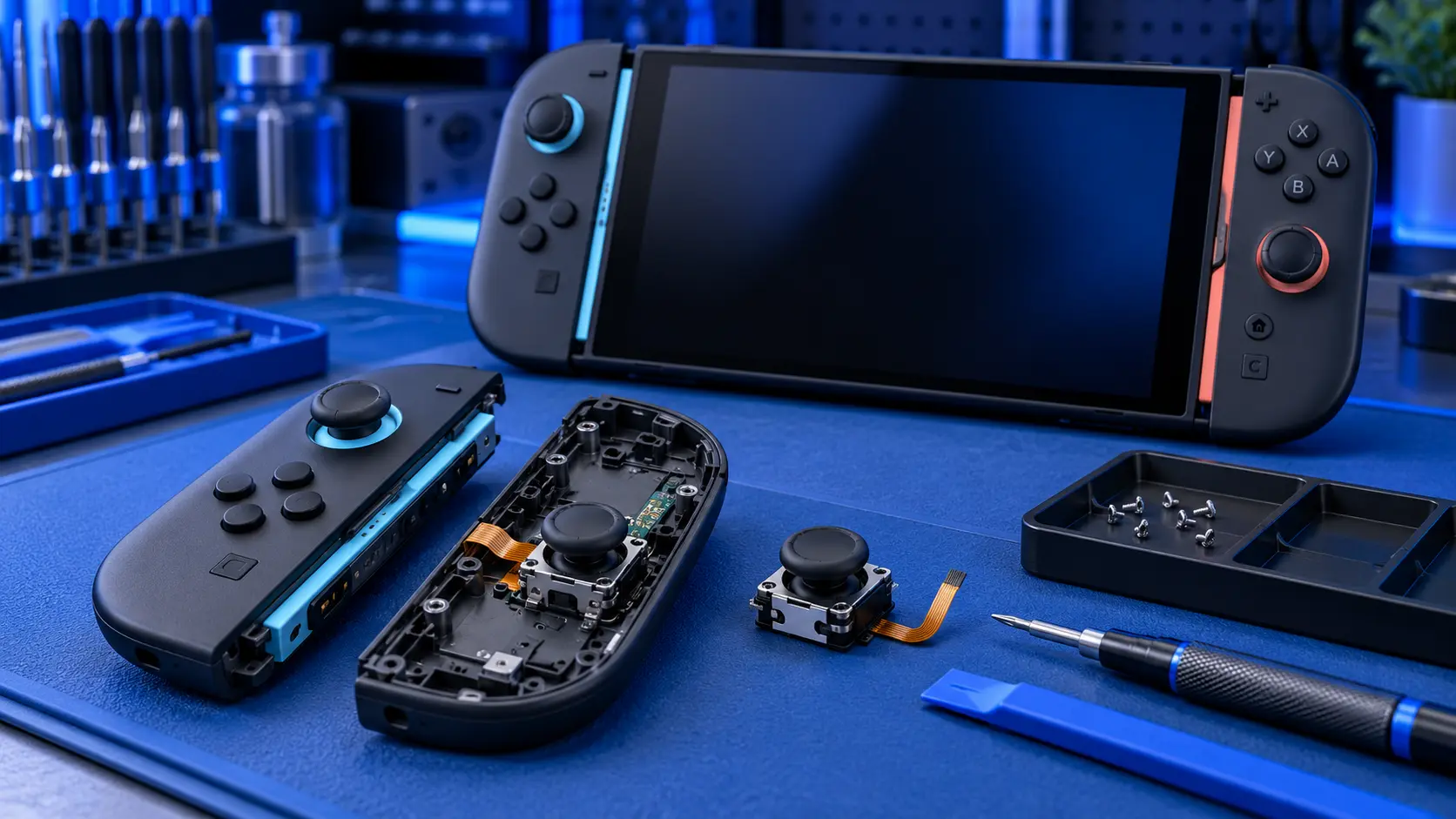 Joy-Con 2 Drift Repair (TMR Stick Upgrade)